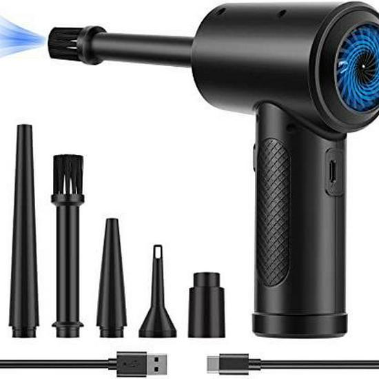 High-Power Wireless Car & Keyboard Vacuum Cleaner with USB Charging