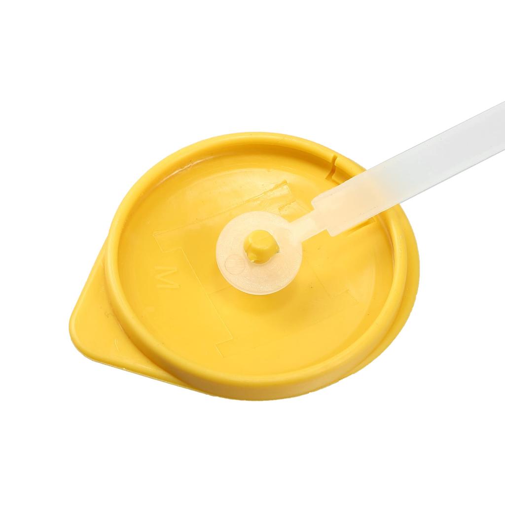 ACROPIX Windshield Washer Fluid Reservoir Bottle Cap Cover for Sub aru Compatible with Forester with Ruler Yellow 1 Piece
