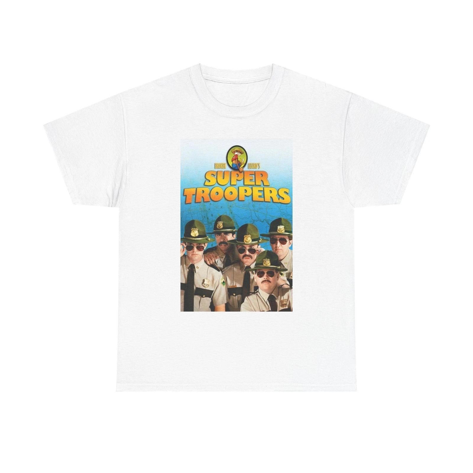 Men s and Women s T-shirts Supertroopers Graphic M