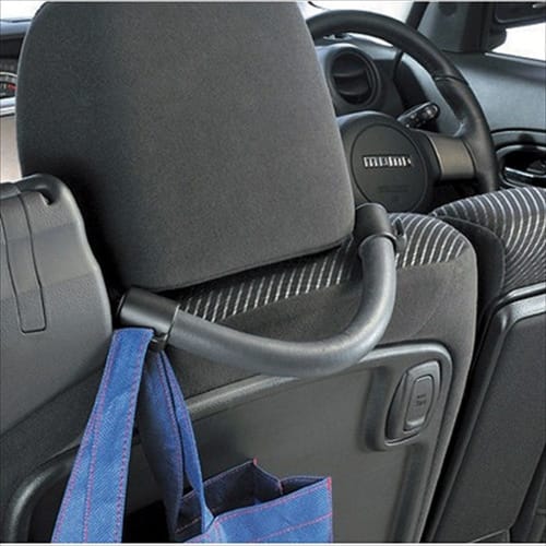 Carmate: Grab It and Feel Safe. Taxi Grip for Easy Getting On and Off Soft Grip 2 Black CD12
