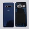 Back Glass back cover for LG V60 V60ThinQ LMV600VM V600VM/TM battery cover Housing Repair Parts With Adhesive Battery Door