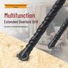6mm Alloy Triangle Drill Bit Set for Tile, Concrete, Glass - Extended King Electric Hole Punch Opener