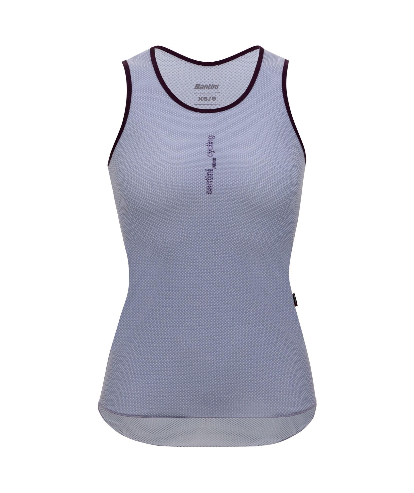 

Santini Women s DELTA Sleeveless Base Layer Shirt, Quick-Drying Fabric, Ultra-Lightweight, Sky Blue (XL), BM65GLLDELTA [Authentic]