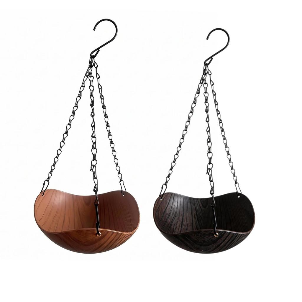 Hanging Bird Baths for Outdoors Birdbath Multifunctional Heavy Duty Decorative Rustproof Water Feeders for Backyard Courtyard