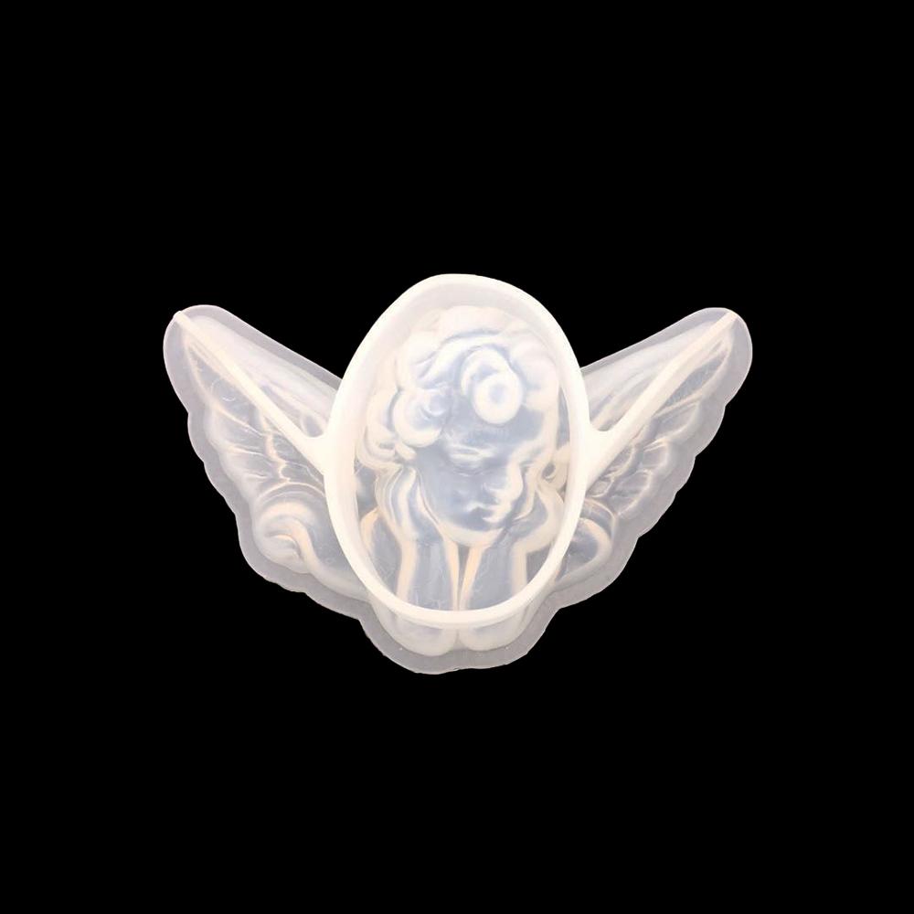Silicone World DIY Angel Mermaid Bear Wing Silicone Molds Handmade Making for Epoxy Resin Mold Candle Mold Cake Mold Craft Decor
