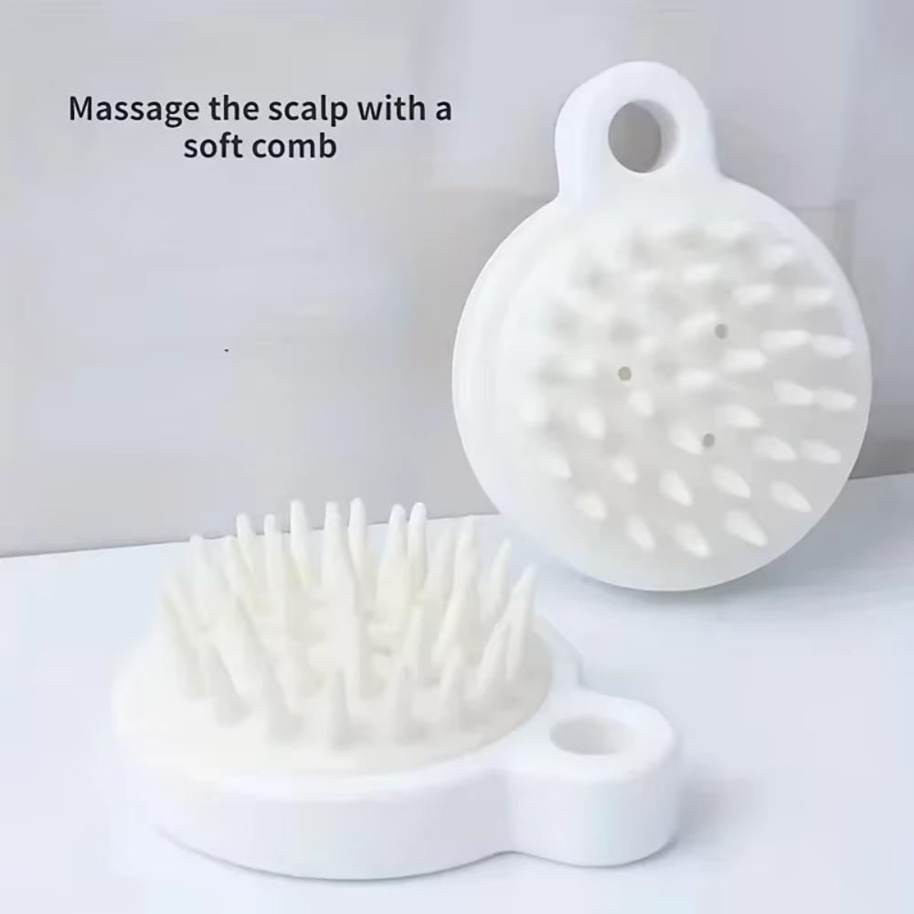 3 Stück Shampoo-Kamm Kopfhaut-Massagebürste Nass- und Trockenmassagebürste für alle Haartypen
