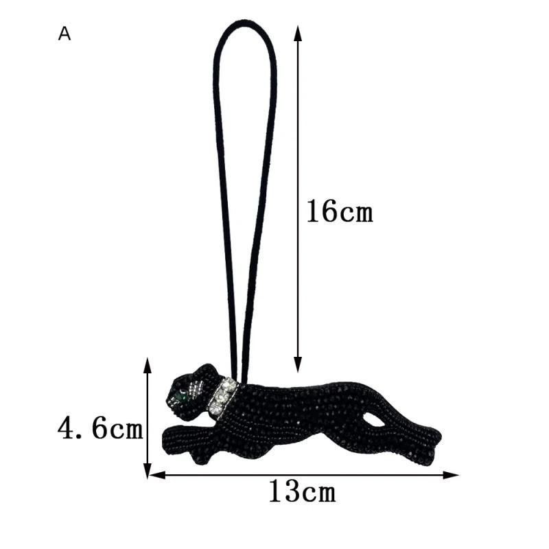 

Животное Вышивка Бисером Патч Тигр Леопард Зебра Сделай Сам Пришивной Аппликация Для Сумок Брелок Украшение Подвеска