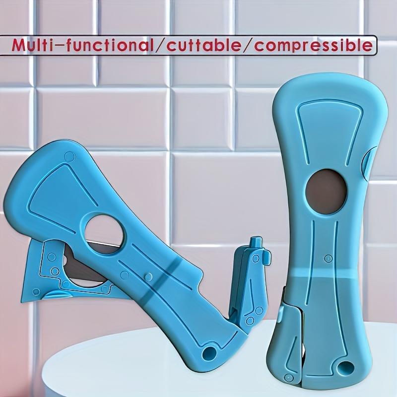 1PC Heavy-Duty Manual Glue Nozzle Trimmer & Cutter - All-in-One Adjustable Adhesive Tip Cutter with Blade, Portable DIY Plastic