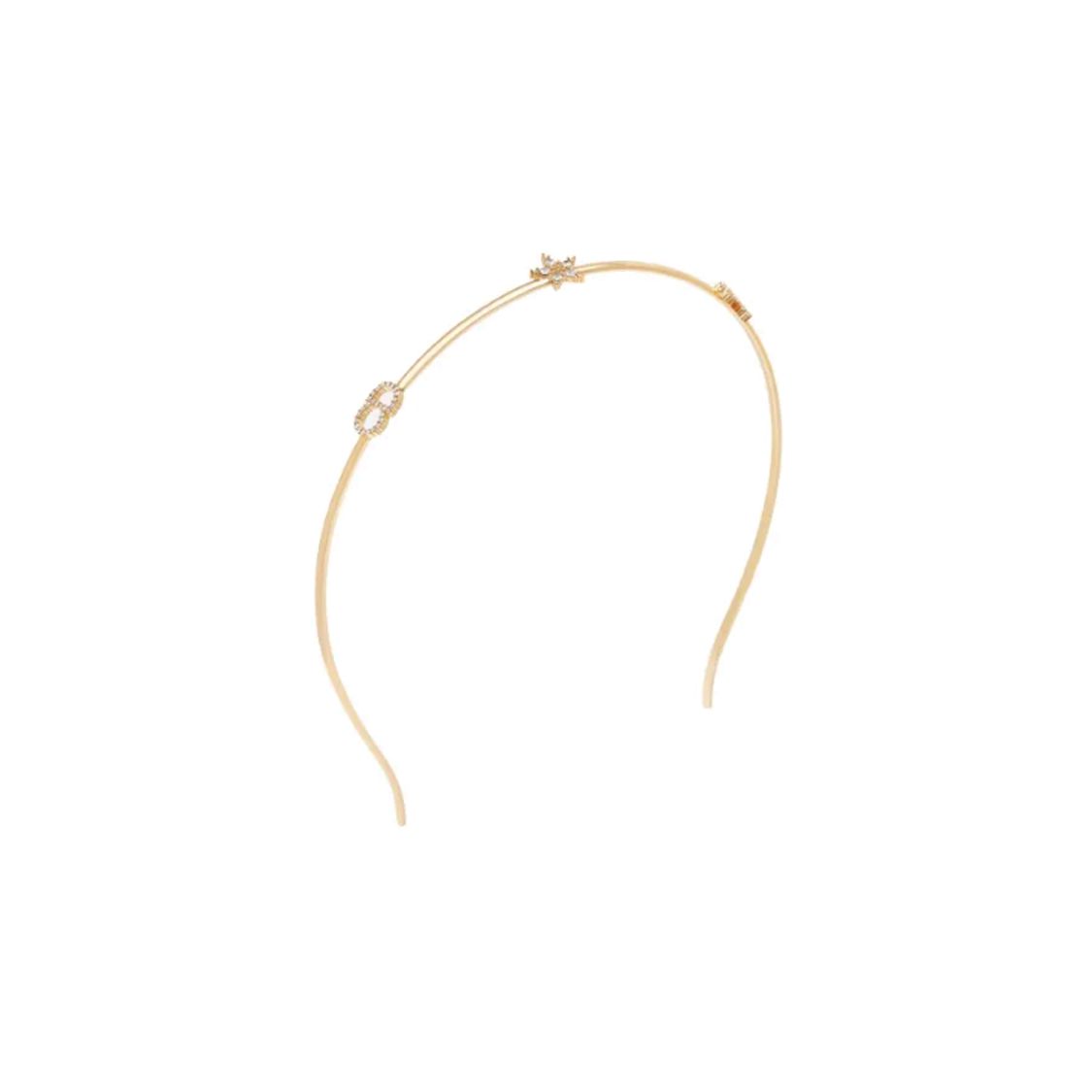

Dior Star Shaped Headband Women Accessories Gold V0432CDLCYD301 F,Gold