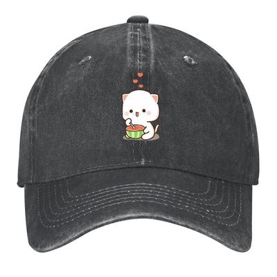2026 Mochi Mochi Peach Cat Long Baseball Cap Dad Hat Foam Party Hat Tea Hat Derby Men Women's