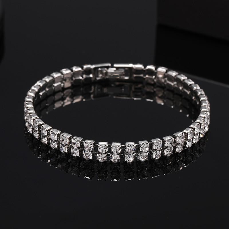 Retro-Armband Hip-Hop-Männerschmuck Einfaches mikroeingelegtes Zirkon-Tennis-Handkette Europäisches und amerikanisches Modearmband für Frauen