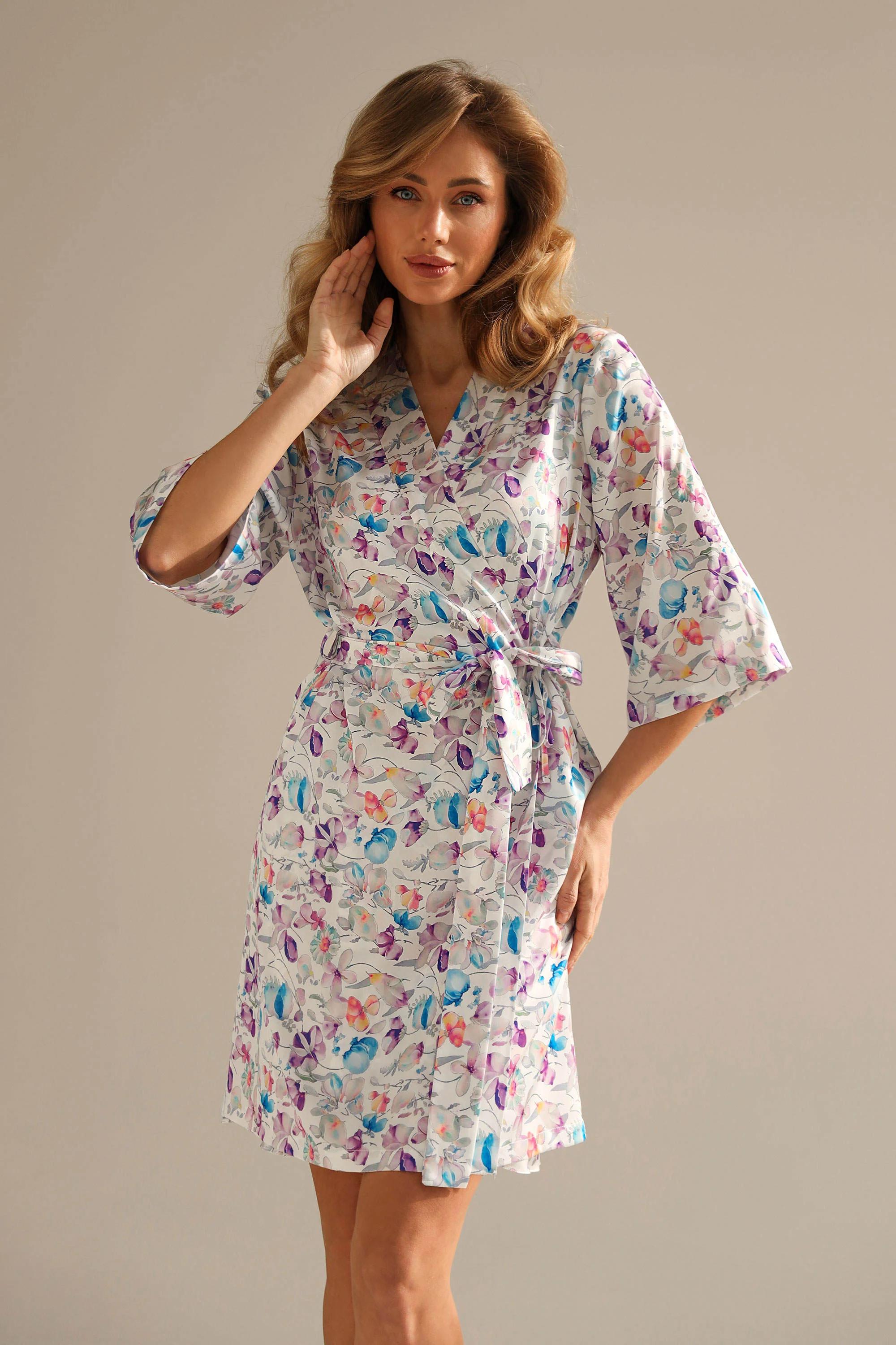 

комплект: халат і сорочка German Volf (95611) 46(L) різнокольорові кольору