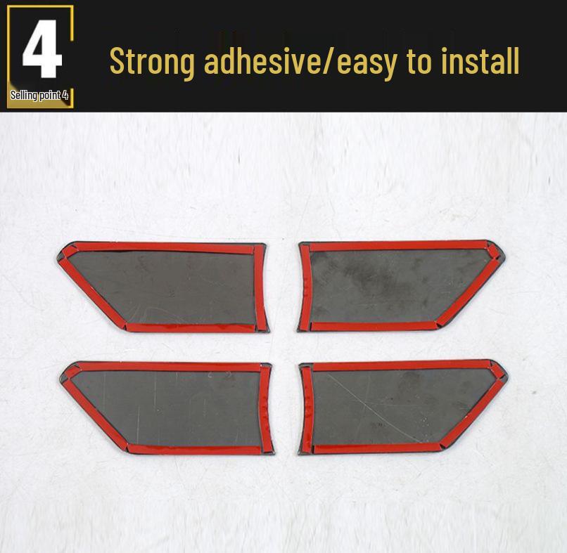 Toyota RAV4 Inner Door Handle Bowl Stickers & Speaker Cover Accessories (26 Models Compatible)