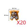Bloques de Construcción Castillo Romano Medieval Caballero Legión Soldado Figuras Regalos Equipo Dragón Verde Lobo del Bosque Escudo Armadura MOC