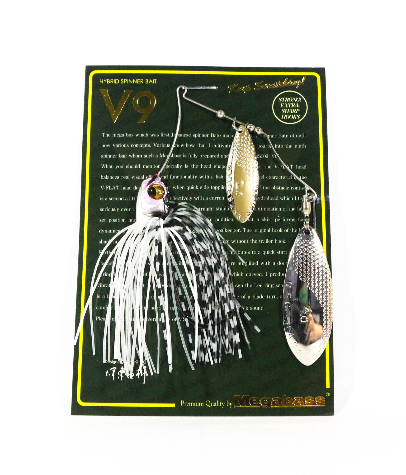 

Megabass Spinner Bait V9 3/8 oz Hasu (1644 рік)