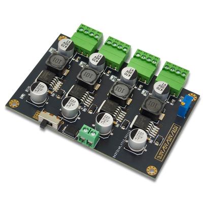 Multiple Output Direct Current Voltages Regulator Board With FR4 Fiberglass Material Stable Power Supply For Embed Systems