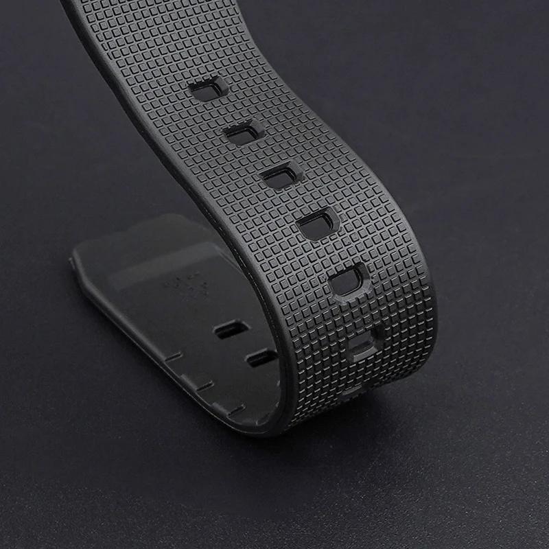 Eik Gummireim For Casio G-Shock GA-2100 GM-2100 Hurtigutløser TPU Resin Herre Sport Dykkerklokkereim Armbånd Tilbehør 16mm