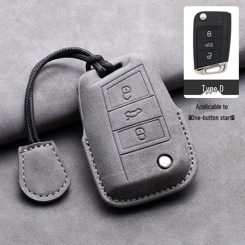 Volkswagen Key Case: Compatible with Lavida, Lingdu, Bora, Tiguan, Sagitar, Polo, Magotan, T-Cross, Teramont, and CC models.