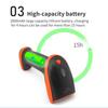 barcode reader barcode scanner 1D 2D QR with base optional 1G-2 wireless Handheld Barcode Scanner portable scanner BOLAND