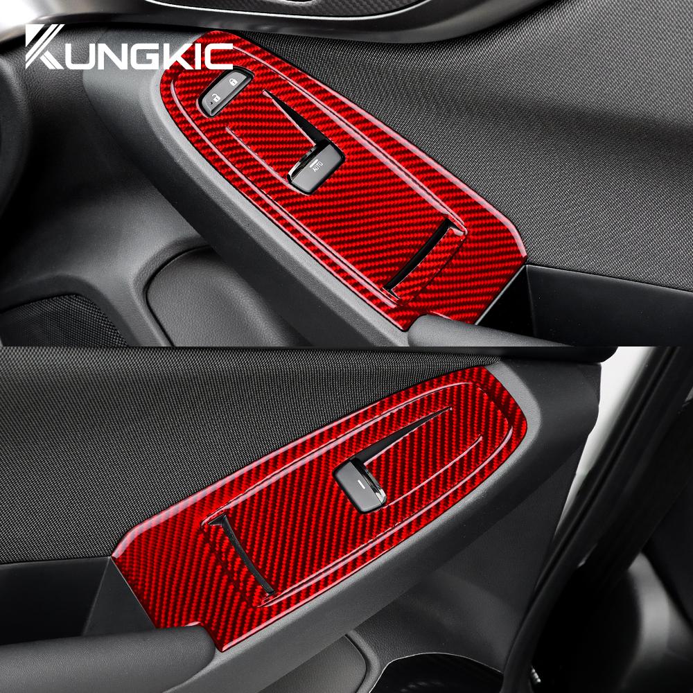Real Carbon Fiber Sticker For Subaru WRX/ WRX STI 2025 2025 2025 Car Door Window Switch Button Panel Interior Trim Accessories