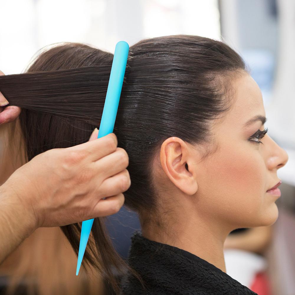 Hair Comb Hairs Fluffy Three Rows Boar Bristle Combs Hairdressing Back Teasing Brushes Hairdressing Styling Tools