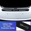 3D Carbon Fiber Car Sticker Auto Door Sill Side DIY Paste Protector Strip For BYD F3 E6 Yuan Plus Atto F0 G3 I3 Ea1 Song Max