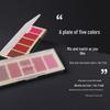 Extreme Color Five-Color Lipstick Palette: High Saturation, Professional Stage Makeup, Versatile & Smudge-Resistant