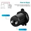 1PC Car Battery Master Switch - Anti-Leakage Power Cut-Off Switch for Vehicle Modification