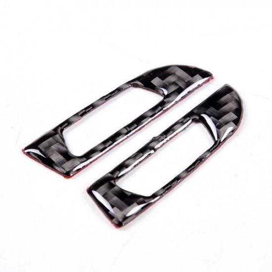 Carbon Side Air Outlet Pulley Button trim Cover For Maserati Ghibil 2014-22
