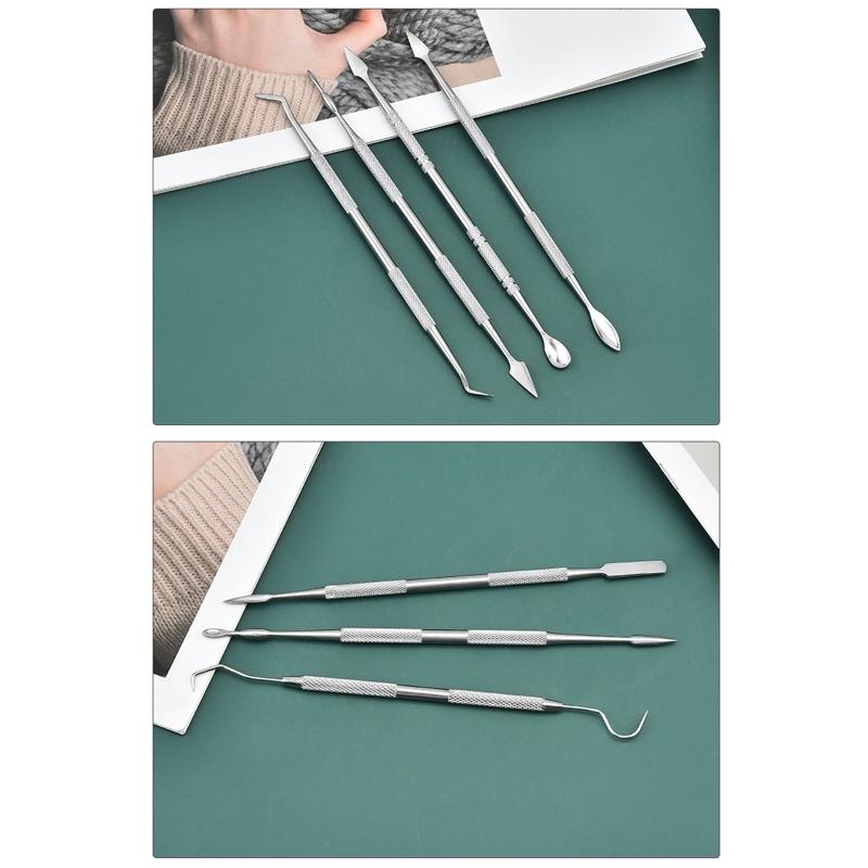 12x Wax Carving Tools Stainless Steel Clay Sculpting Tools Pottery Picks Tools