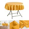 150/180/200cm Round Satin Tablecloth Bright Silk Tablecloth For Baby Shower Wedding Birthday Party Banquet Christmas Table Decor
