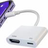 HD Screen Mirroring Device, No Power Needed, Fast Charging, Built-in Chip, Compatible with Apple Type-C To HDMI Projectors