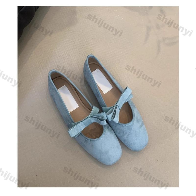 Fashion Women's Mary Jane Shoes 2025 Summer New Non Slip Fashion Bow-knot Ballet Shoes Lightweight Comfortable Luxury Casual Sandals