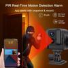 LS VISION Mini caméra de surveillance de sécurité 4G HD 1080P IP 140° sans fil Vision nocturne Protection vidéo secrète Caméra de mouvement IR