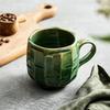 420ml Creative Retro Rough Pottery Coffee Cup Japanese Ceramic Mugs Milk Tea Cup Kitchen Breakfast Oatmeal Cups Office Household
