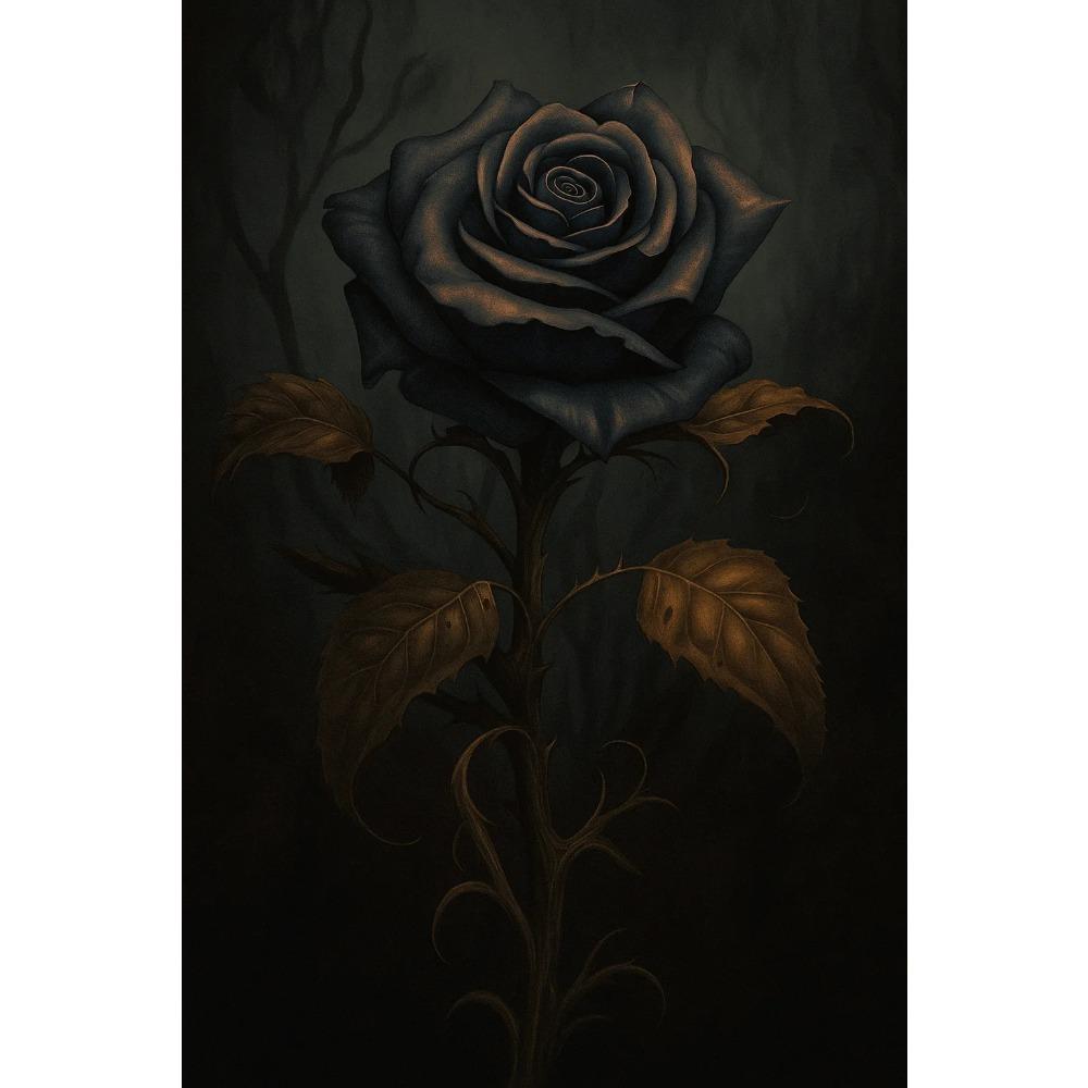 Dark Gothic Halloween Canvas Gallery Wall Print Witch Ghost Doctor Goat Skull Wall Art Vintage Moody Spooky Home Decor Gift