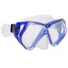 Profesjonalna Maska Nurkowa z Dużą Ramką Gogle Pływackie Snorkeling Anti-Fog Okulary Pływackie W pełni Sucha Rurka do Oddychania(niebieski
