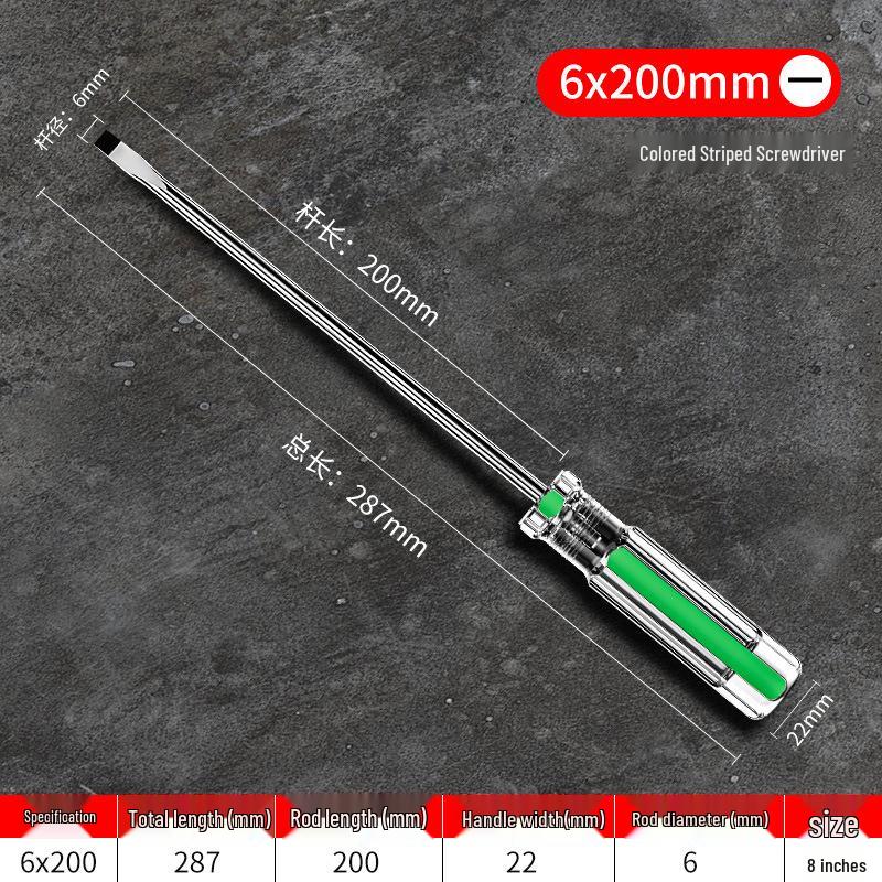 Shengda Strong Magnetic Torx and Phillips Screwdriver Set with Crystal Clear Handles