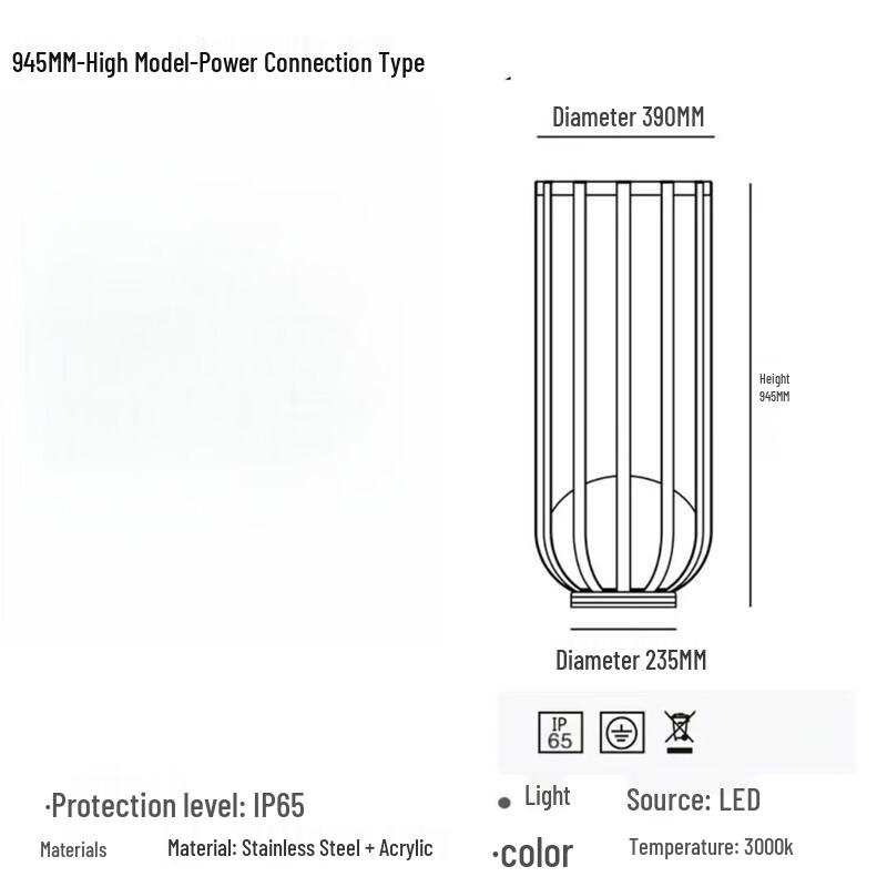 XuanYong Solar Outdoor Waterproof Garden Lawn Light