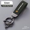 Suede Car Styling Keychain Pendant Anti-lost Keyring Charm Gift For Porsche 911 718 Cayenne Cayman Panamera Macan Taycan Boxster CY5