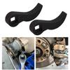 2pcs Compact Pry Bar Wrench Adaptor Head Strong Pry Bar Adapter Head Tool Car Repairing