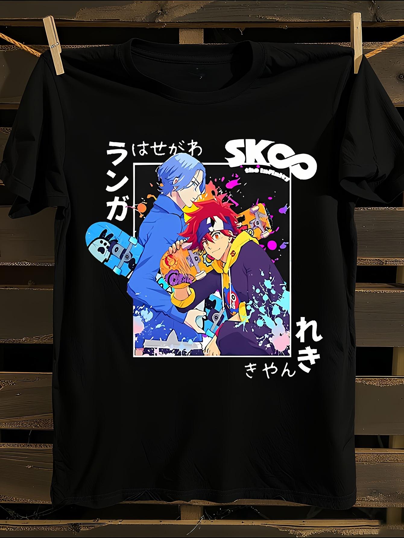 SK8 The Infinity Anime Graphic T-shirt XL