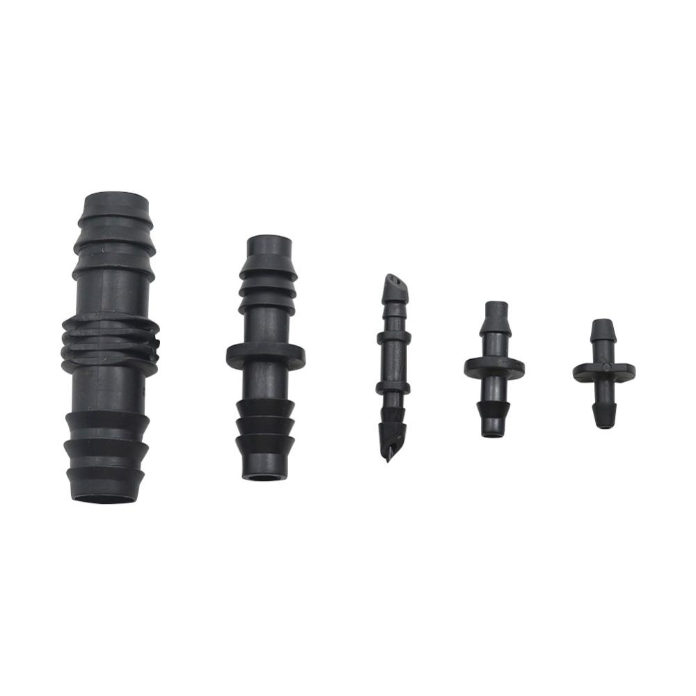 

3mm, 4mm, 8mm,12mm Barbed Straight connector Hose coupling Plumbing Pipe Fittings Joint tube Adapter 20 Pcs NO.3