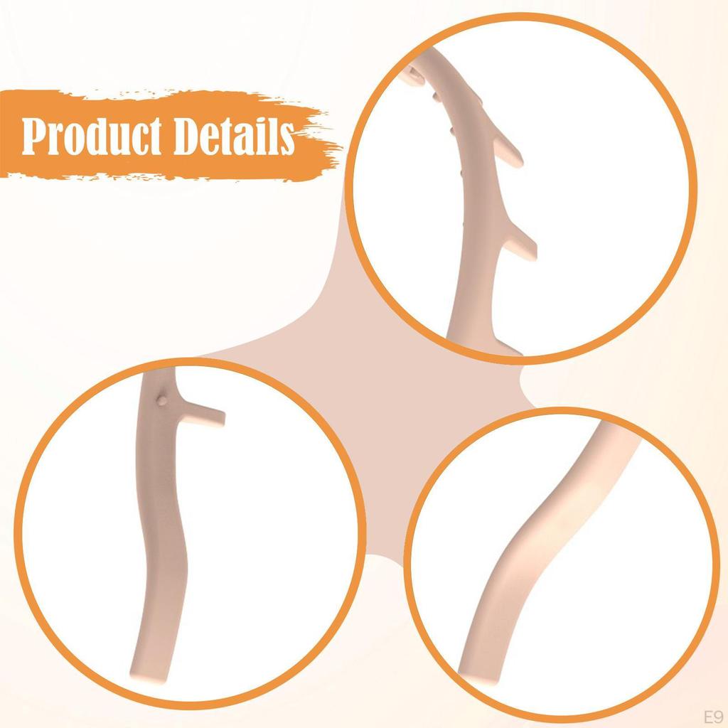 Hair Hoop Anti Slip Tooth Headband Soft Silicone Material Lightweight Comfortable Suitable for Women