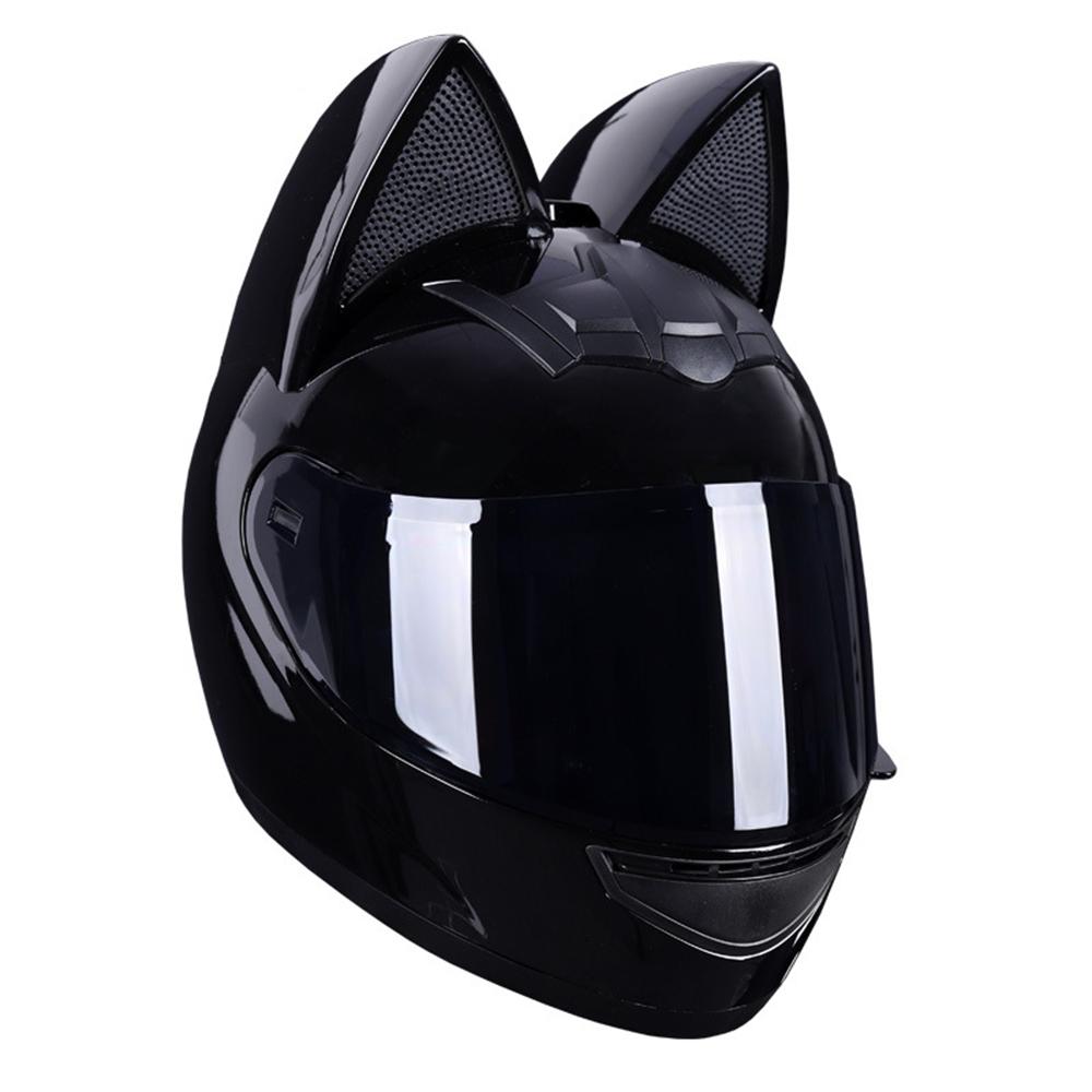 HNJ Motorcycle Helmet Casco Moto Off-road Helmet Removable Cat Ear Four Seasons Breathable Motocross Motorcycle Helmet Men Women