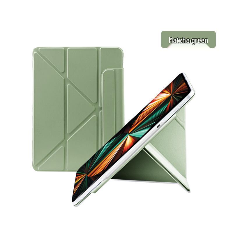 iPad 2024 Pro 11-inch Air 4/5 Magnetic Protective Case with Vertical/Horizontal Stand and Adjustable Pen Slot