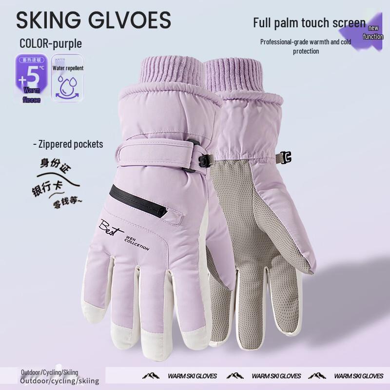 Lion Search Touchscreen Ski Gloves