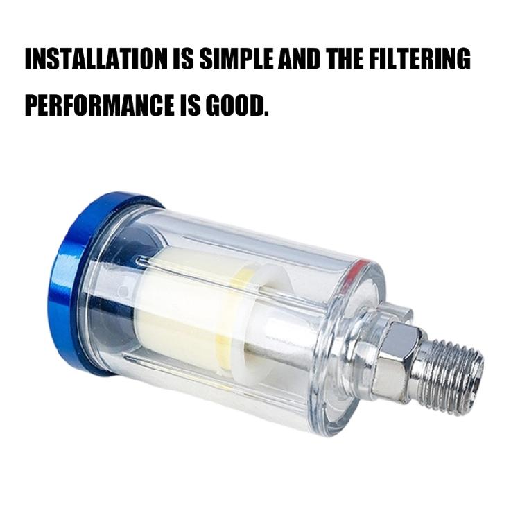 Pneumatic Tool Accessory Oil Water Separator Air Pressure Regulator Gauge Adjustable Flow Control Plastic Filter