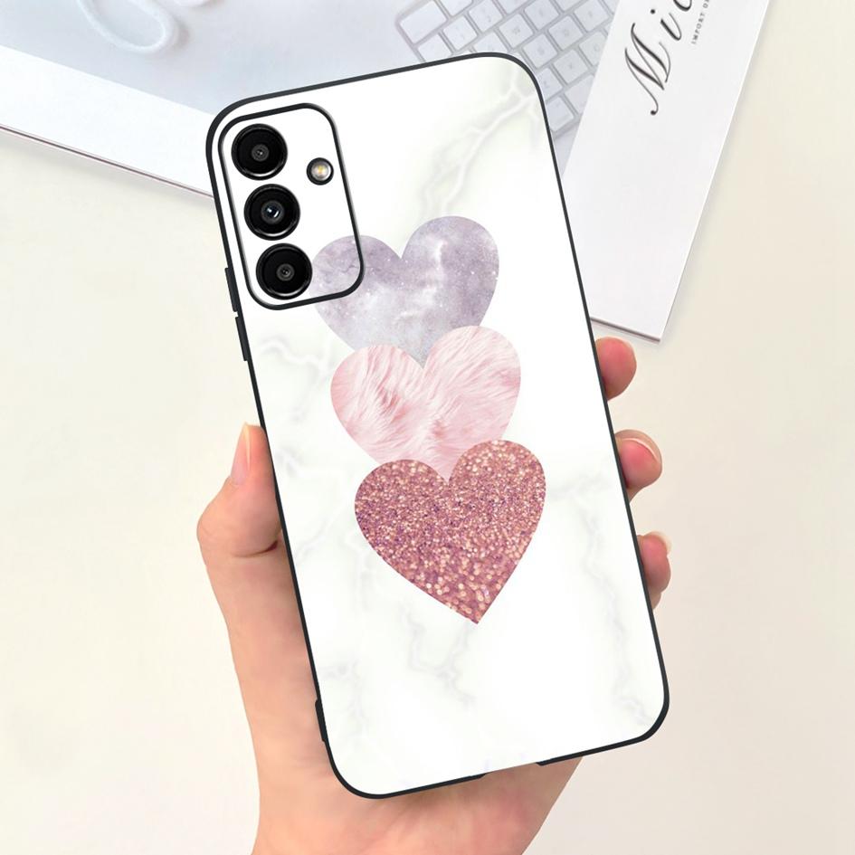For Samsung A14 5G 2023 Case Lovely Yellow Duck Cat Cartoon Funda For Samsung Galaxy A14 SM-A145F SM-A146B Phone Cover A 14 Etui