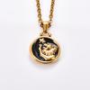 Stainless Steel 12 Constellation Pendant Necklace for Women Gold Zodiac Sign Charm Astrology Metal Jewelry Birthday Gift